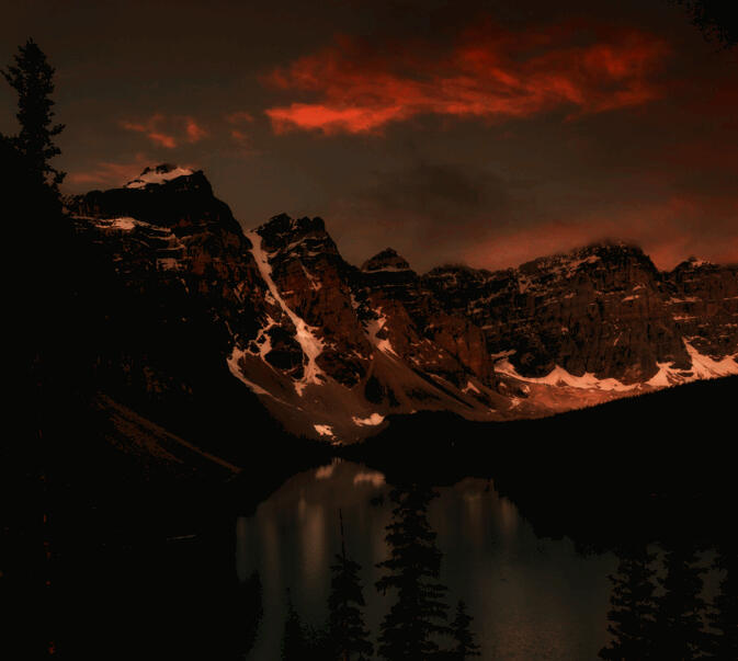 The Northern Mountains with Lake Kanekeshka