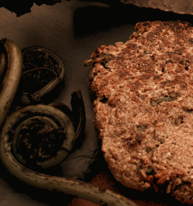 Wheatcakes and numerous plants are a staple © Tasting History